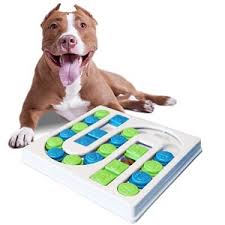 Petz Puzzle S-shaped Square Dog Treat Toy (One Piece)