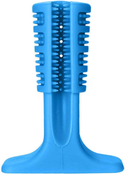 Blue (Lake) dental dog chew brush. Keeps your dog entertained while it massages gums and freshens breath.